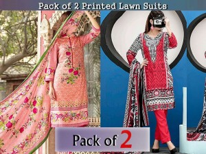 Pack of 2 VS Classic Lawn Suits Price in Pakistan