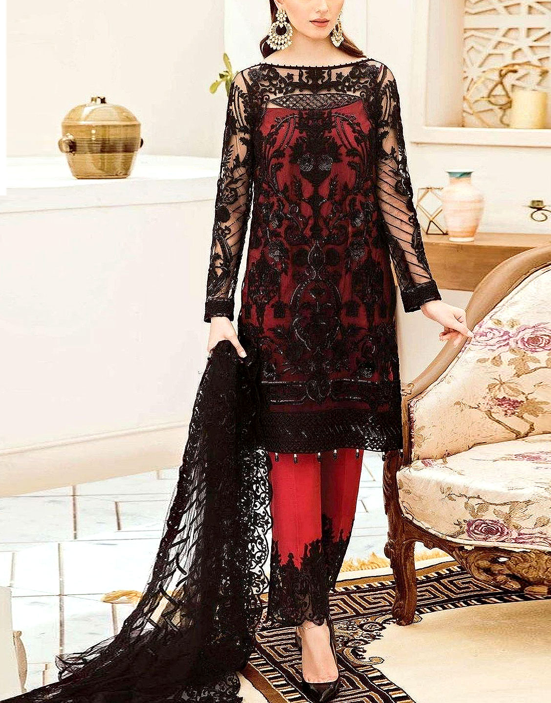 net ki frock design