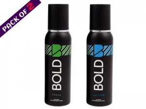 Pack of 2 BOLD Body Spray for Men 120ML Price in Pakistan