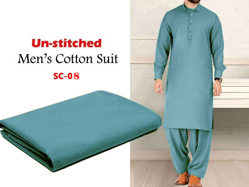 IB Swiss Fashion Soft Cotton Unstitched Men's Shalwar Kameez Price in Pakistan