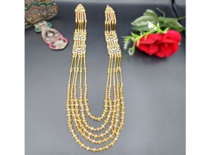 5 Layers Golden Beads Mala Price in Pakistan