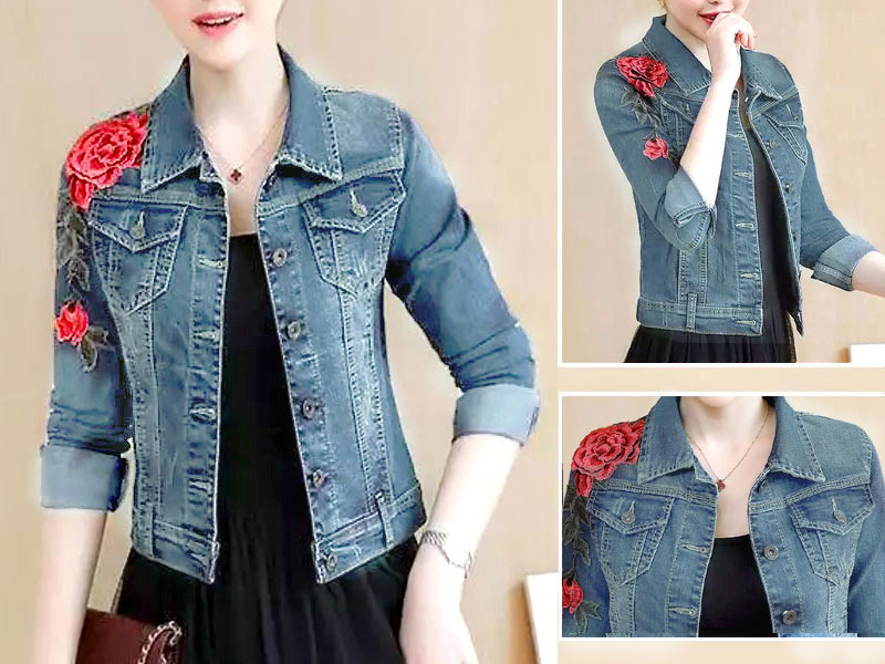 Stylish Blue Denim Jacket for Women Price in Pakistan