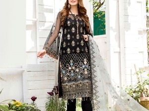 Handwork Heavy Embroidered Organza Wedding Dress 2021 Price in Pakistan