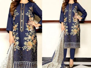 Heavy Full Front Embroidered Marina Dress with Marina Dupatta Price in Pakistan