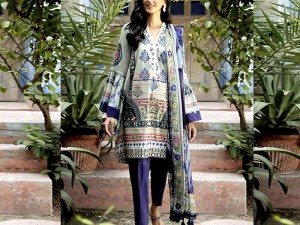 Digital Print Khaddar Dress 2021 with Digital Print Khaddar Dupatta Price in Pakistan