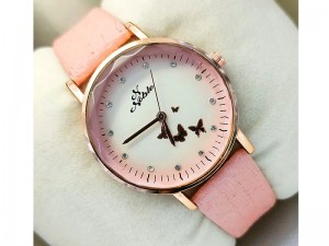 Noble Butterfly Dial Fashion Watch for Girls