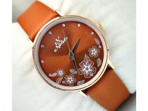 Noble Floral Dial Women's Watch