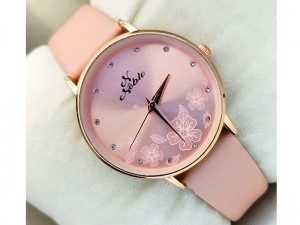 Noble Floral Dial Girls Fashion Watch
