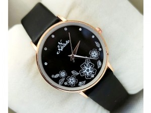 Noble Floral Dial Ladies Fashion Watch