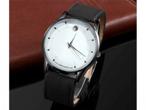 Elegant White Dial Men's Fashion Watch