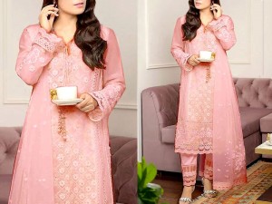 Heavy Embroidered Organza Party Wear Dress 2021 Price in Pakistan