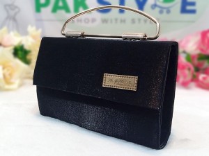Elegant Black Party Wear Handbag Price in Pakistan