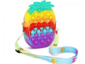 Pop It Push Bubble Pineapple Silicone Bag for Girls Price in Pakistan