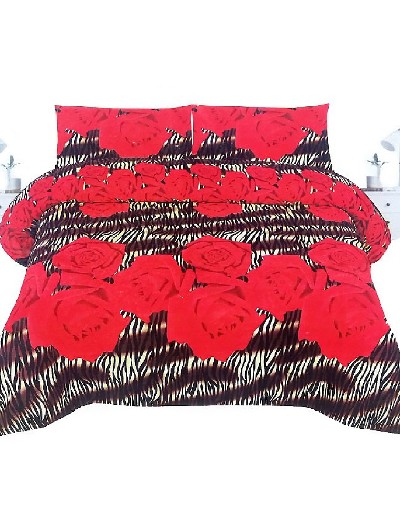 King Size Crystal Cotton Bed Sheet with 2 Pillow Covers Price in Pakistan