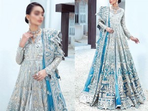 Glamorous Embroidered Net Maxi Bridal Dress 2022 Price in Pakistan