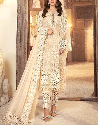 Luxury Heavy Embroidered Organza Party Wear Dress 2022 Price in Pakistan