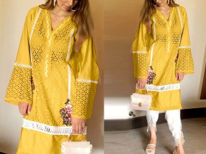2-Piece Chikankari Embroidered Lawn Suit 2022 Price in Pakistan