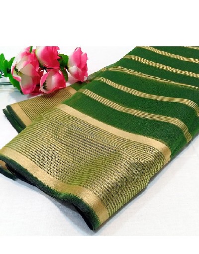 Lining Printed Organza Dupatta - Green Price in Pakistan