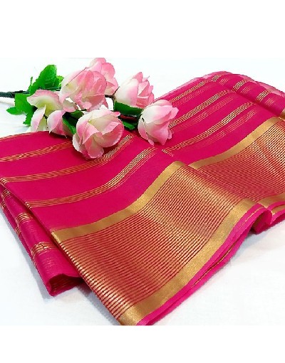 Lining Printed Organza Dupatta - Pink Price in Pakistan