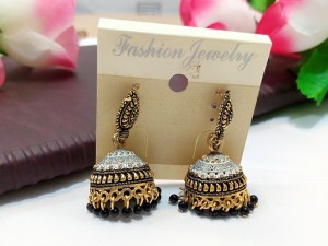 Antique Style Jhumki Earrings