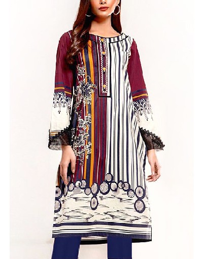 Embroidered Linen Dress 2022 with Linen Dupatta Price in Pakistan