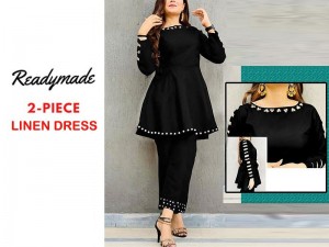 Readymade 2-Piece Linen Dress 2023 Price in Pakistan