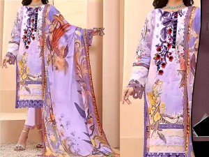 Elegant Embroidered Karandi Dress with Karandi Shawl Price in Pakistan