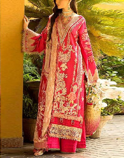 Digital Print Lawn Dress 2023 with Digital Print Silk Dupatta Price in Pakistan
