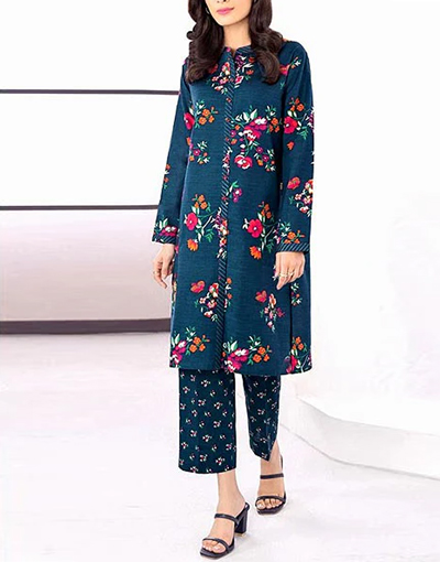 Trendy 2-Piece Embroidered Lawn Dress 2023 Price in Pakistan
