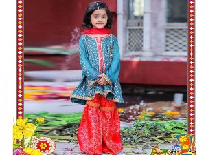 Kids 2-Piece Embroidered Lawn Dress 2023 Price in Pakistan