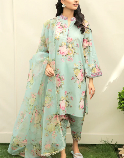 Digital All-Over Print 2-Piece Airjet Lawn Dress 2023 Price in Pakistan