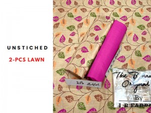 2-Piece Flower Print Lawn Dress 2023 Price in Pakistan