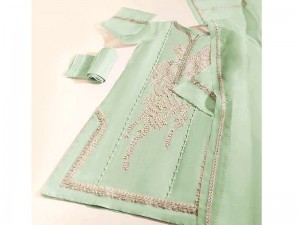 Handwork Heavy Embroidered Organza Wedding Dress 2023 Price in Pakistan