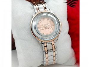 Stylish Two-Tone Bracelet Watch for Women Price in Pakistan