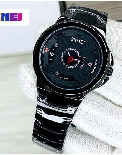 SKMEI Men's Black Fashion Watch Price in Pakistan