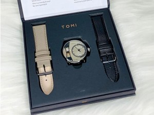 Original Tomi Face Gear Men's Watch with 2 Leather Strap + Box Price in Pakistan