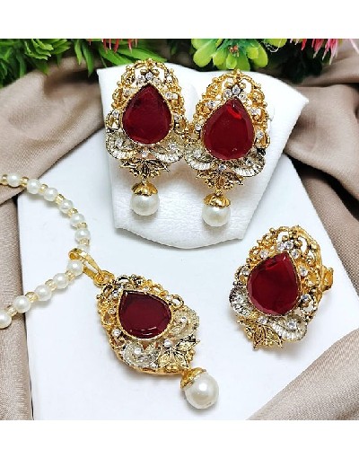 Egyptian Necklace Set with Adjustable Ring Price in Pakistan