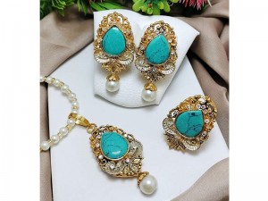 Egyptian Necklace Set with Adjustable Ring Price in Pakistan