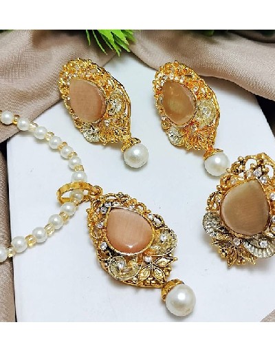 Egyptian Necklace Set with Adjustable Ring Price in Pakistan