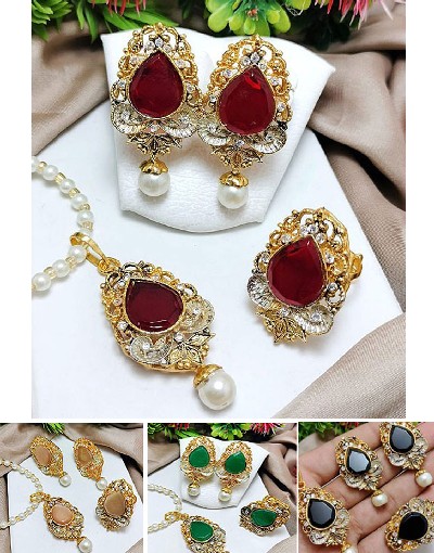 Egyptian Necklace Set with Adjustable Ring Price in Pakistan