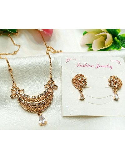 Elegant Gold Plated Jewelry Set for Women Price in Pakistan