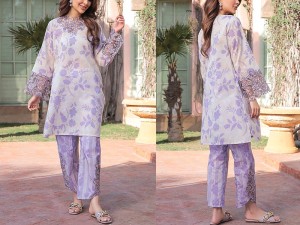 Digital All-Over 2-Piece Printed Lawn Dress 2023