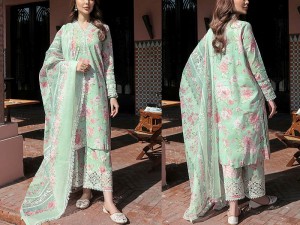 Digital All-Over 2-Piece Printed Lawn Dress 2023