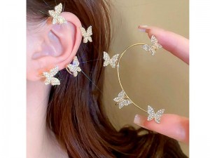 Pair of Delicate Butterfly Ear Cuffs Price in Pakistan
