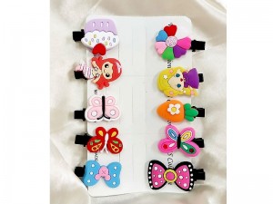 Pack of 10 Vibrant Colors Baby Girls Hair Clips Price in Pakistan