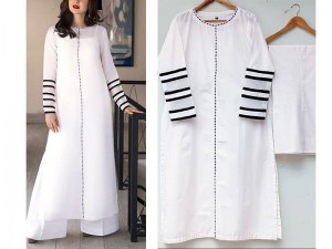 Readymade 2-Piece Cotton Dress for Girls Price in Pakistan