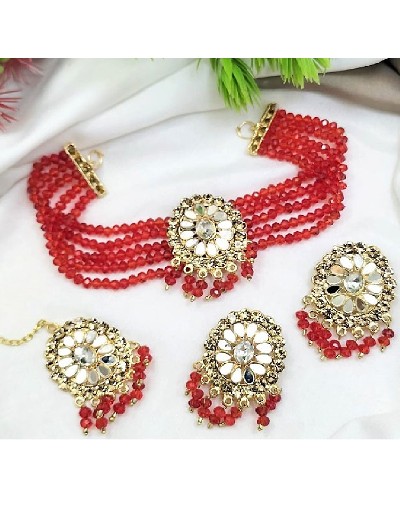 Indian Farshiya Choker Set with Tika Price in Pakistan