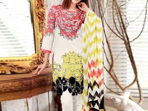 Elegant Embroidered Karandi Dress with Karandi Shawl Price in Pakistan