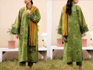 Digital All-Over Floral Print Lawn Dress with Lawn Dupatta Price in Pakistan