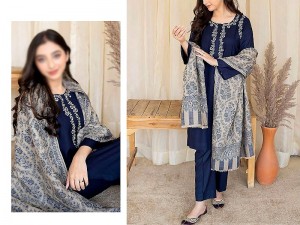Heavy Embroidered Lawn Dress 2024 with Diamond Organza Dupatta Price in Pakistan